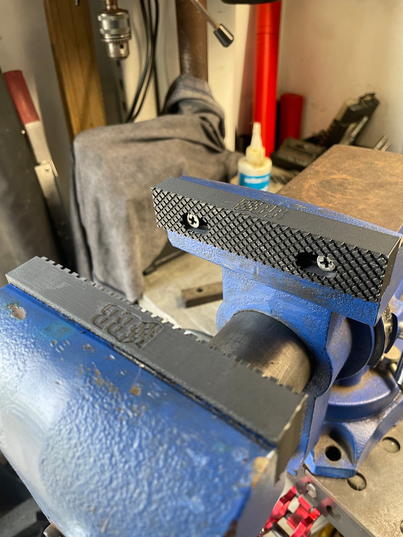 Load image into Gallery viewer, Vice Soft Jaws - Bolt On For 5" Vice With 53.5 To 82mm Bolt Spacing
