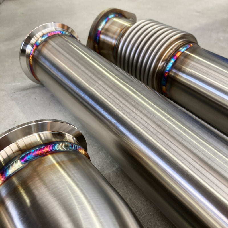 Load image into Gallery viewer, Premium stainless steel tube 1 meter length exhaust component
