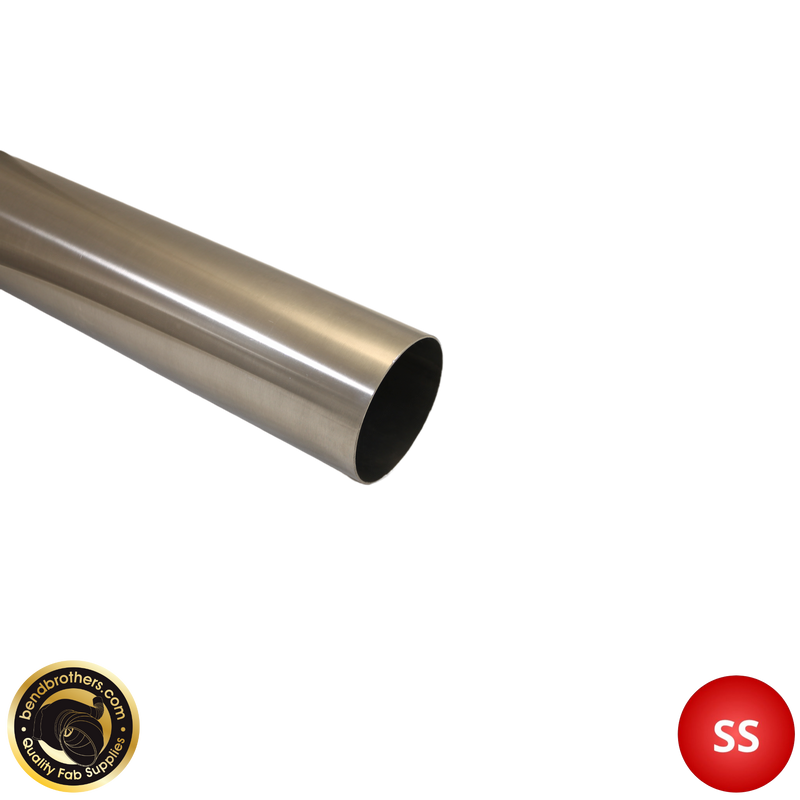 Load image into Gallery viewer, 3.5" (89mm) 304 Stainless Steel Tube - 1 Meter Length - 1.6mm Wall
