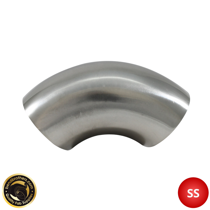 Load image into Gallery viewer, 4" (101mm) 304 Stainless Steel 90° Elbow - 1.2D Radius - 1.6mm Wall
